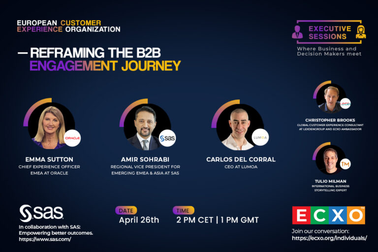 Read more about the article Reframing the B2B Engagement Journey – CX On ECXO Executive Sessions